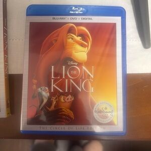 Disney The Lion King Blu-ray DVD limited Edition film strip